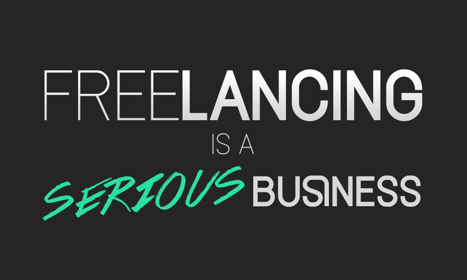 Freelancing is a serious business