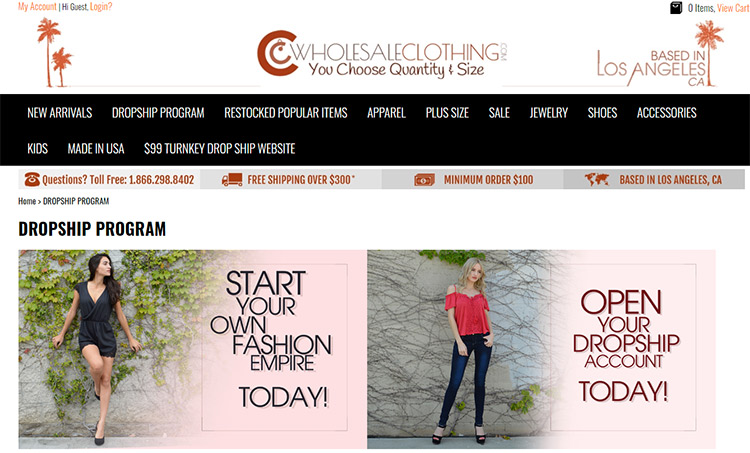 CC Clothing Wholesale