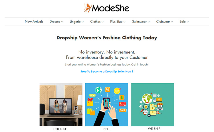 Modeshe.com Dropshipping