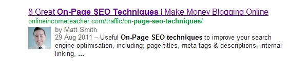 Google Authorship