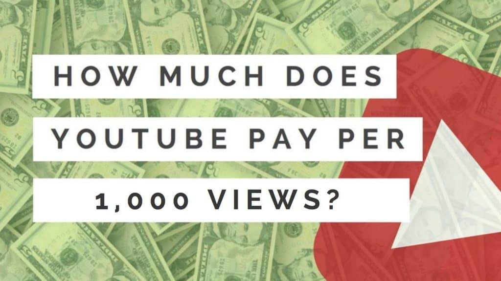 How Much Does YouTube Pay For 1,000 Views?
